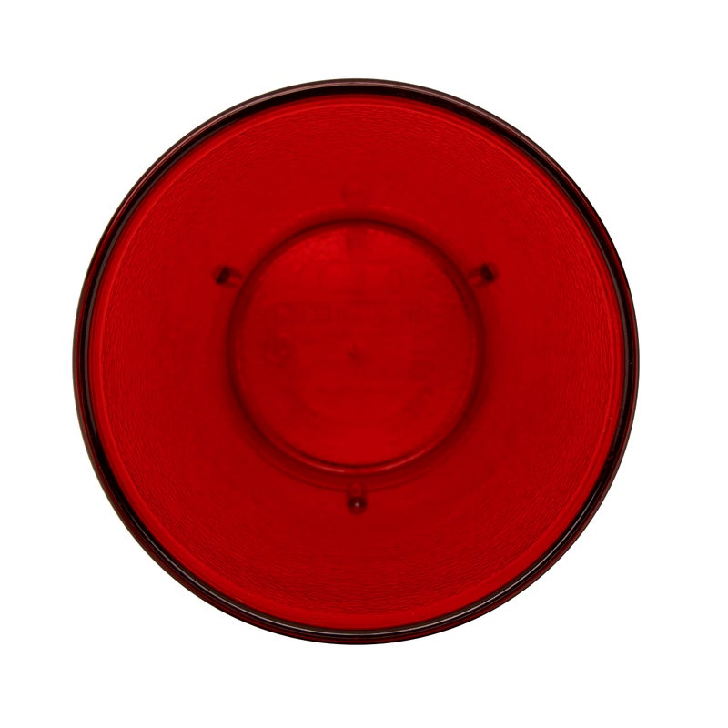 Get G.E.T. 6616-1-R-EC Heavy-Duty Plastic Restaurant Tumblers, 16 Ounce, Red (Set of 4) - Image 3